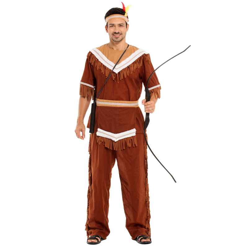 Indian Chief Costume Indian Hu - Men Accessories India review and price