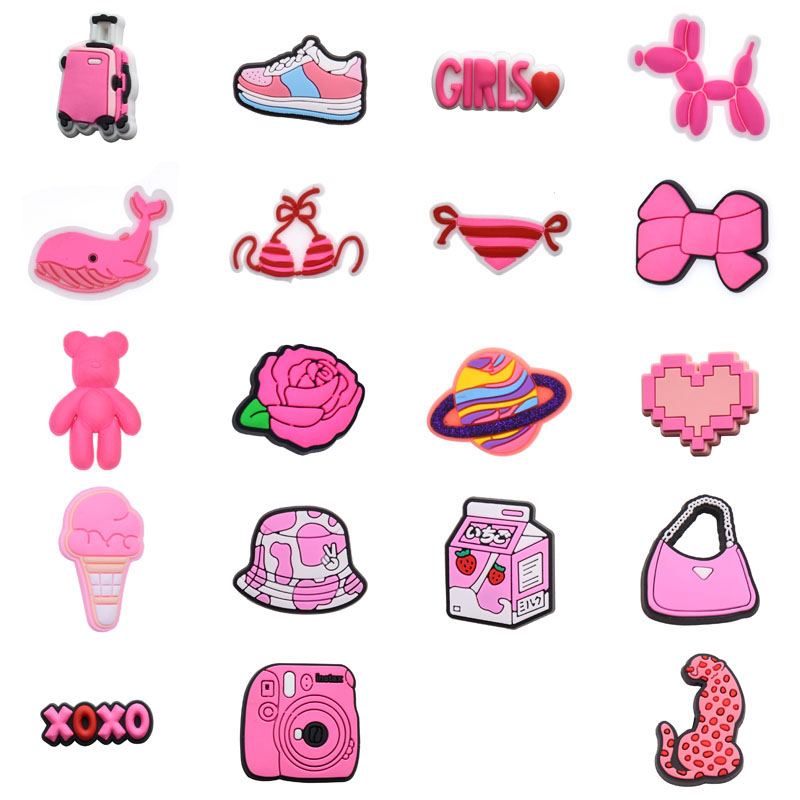 Pink Suitcase Shoe Charms for  - Men'S Accessories Crocs review and price