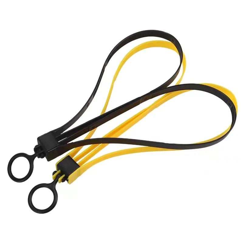 1PC Tactical Plastic Cable Tie - Men'S Yellow Accessories review and price