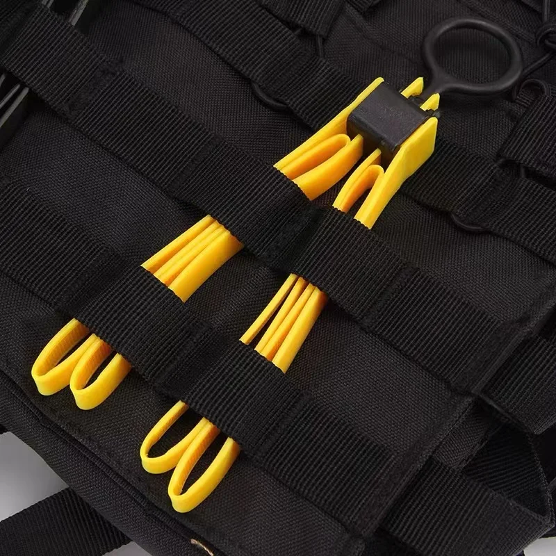 1PC Tactical Plastic Cable Tie - Men'S Yellow Accessories review and price