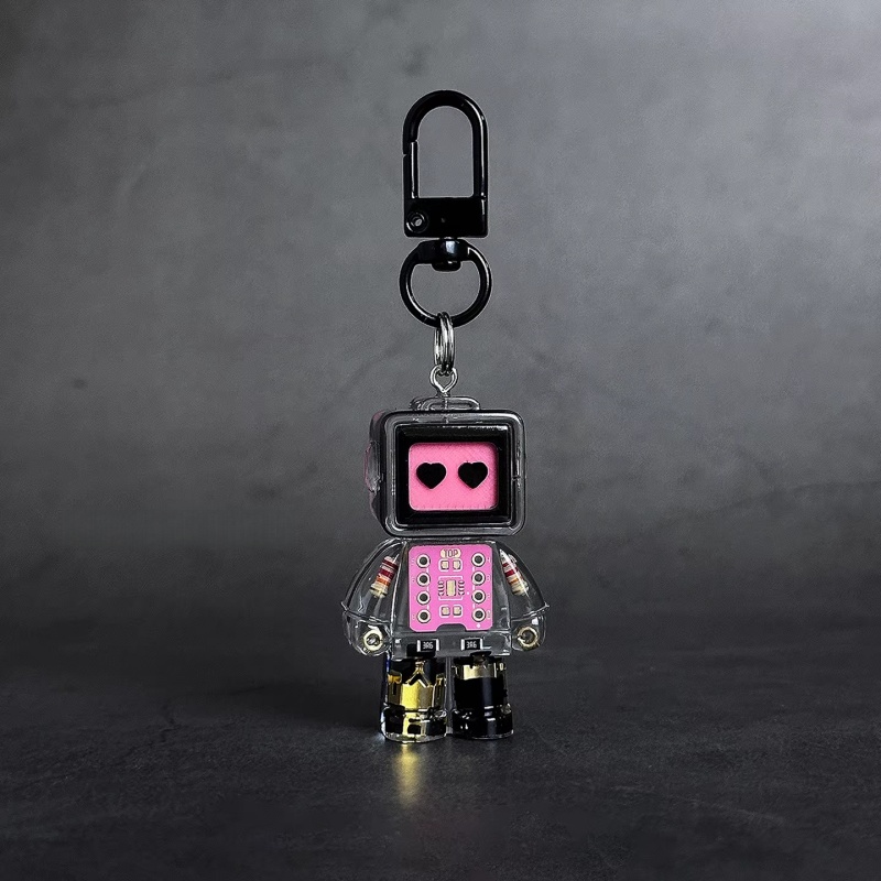 New Luminous Robot Keychain, B - Men Accessories Bag review and price