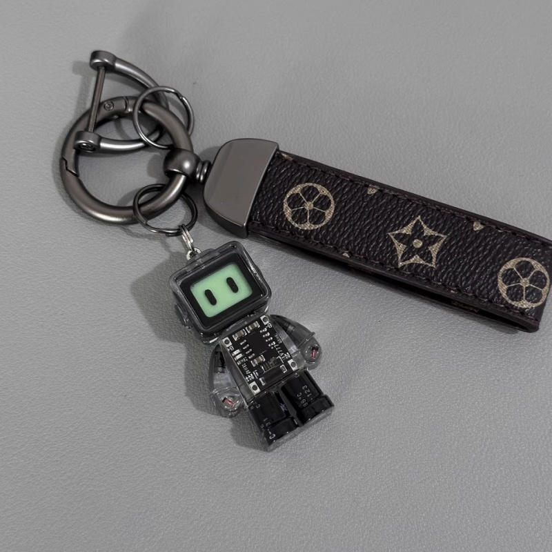 New Luminous Robot Keychain, B - Men Accessories Bag review and price