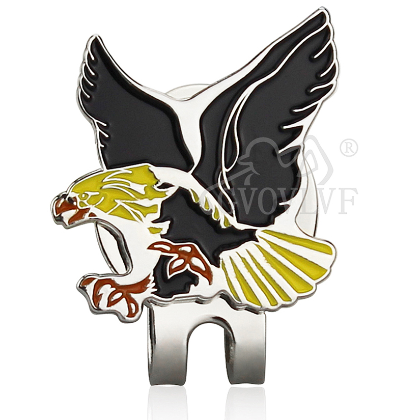 1pc Yellow Eagle Golf Hat Clip - Men'S Yellow Accessories review and price