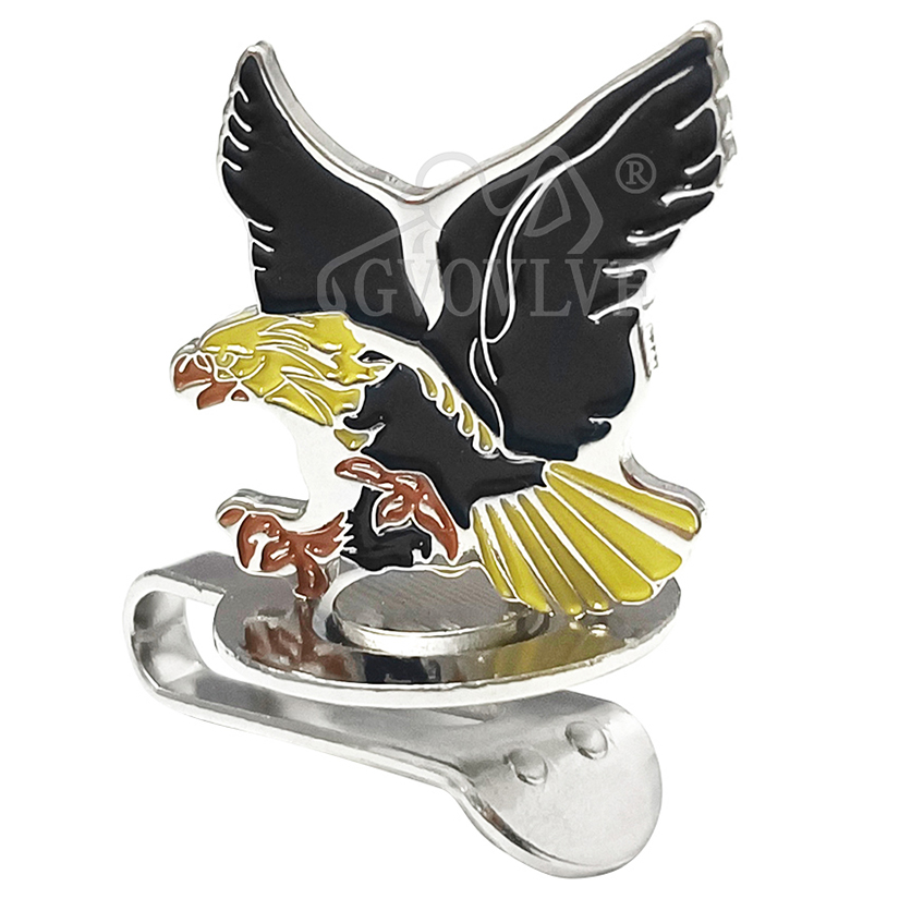 1pc Yellow Eagle Golf Hat Clip - Men'S Yellow Accessories review and price
