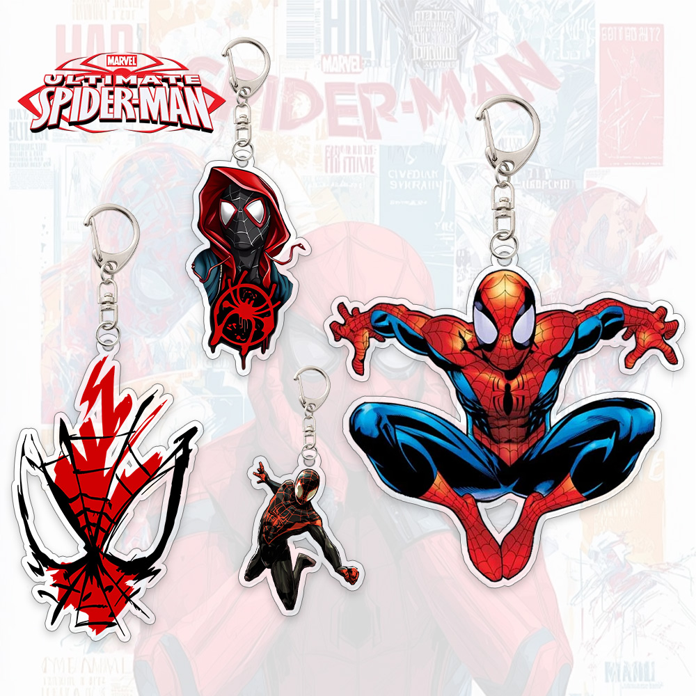 Spider Man Acrylic Keychain An - Men Accessories Bag review and price