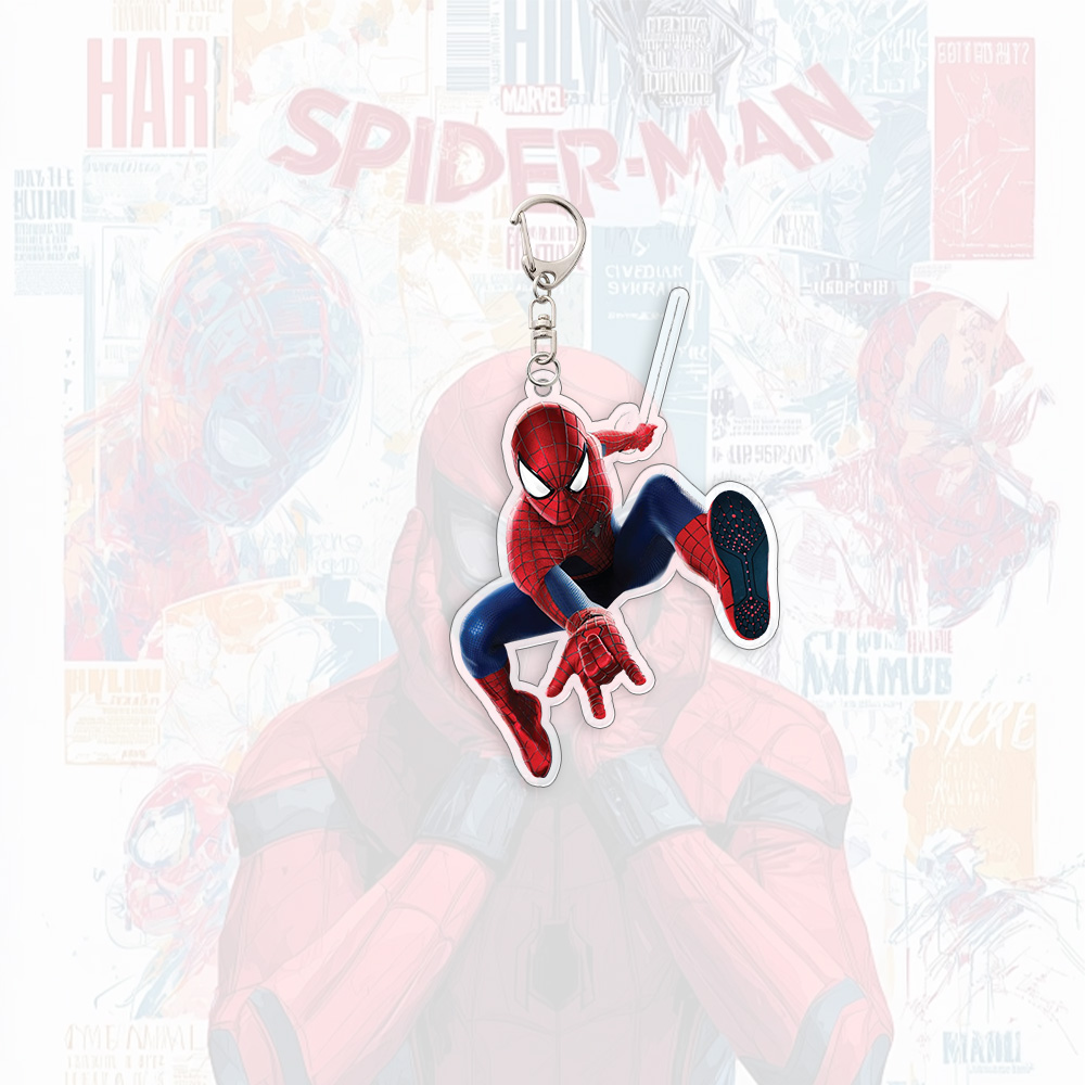 Spider Man Acrylic Keychain An - Men Accessories Bag review and price